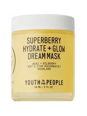 Youth To The People Superberry Hydrate + Glow Dream Mask - Yellow